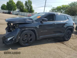 2018 Jeep Compass Altitude с VIN 3C4NJCBB1JT462493, выставлен на аукционе Copart как лот 56897835 с пробегом Не указан миль и Списание • Salvage title. История ставок и продаж доступна на DreamBid. Изображение 1.