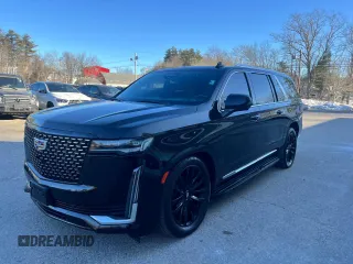 2021 Cadillac Escalade ESV Premium Luxury with VIN 1GYS4LKL0MR248296, listed as a Copart auction lot 48005575 with 149,590 mi miles and Clean title. Bid and sale history available at DreamBid. Image 2.