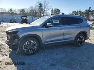 2020 Hyundai Santa Fe SEL with VIN 5NMS3CAA7LH250879, listed as a Copart auction lot 42988695 with 85,603 mi miles and Salvage Title. Bid and sale history available at carsss.com. Image 1.