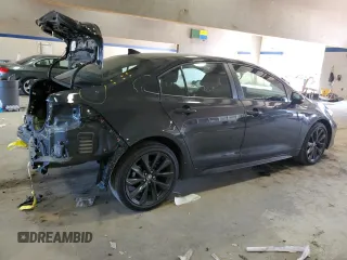 2024 Toyota Corolla SE with VIN 5YFP4MCE0RP185199, listed as a Copart auction lot 47070335 with 50,050 mi miles and Salvage Title. Bid and sale history available at DreamBid. Image 3.