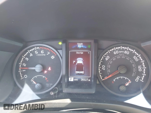 2021 Toyota Tacoma SR with VIN 3TYRX5GN8MT013815, listed as a IAAI auction lot 42311783 with 28,327 mi miles and . Bid and sale history available at DreamBid. Image 7.