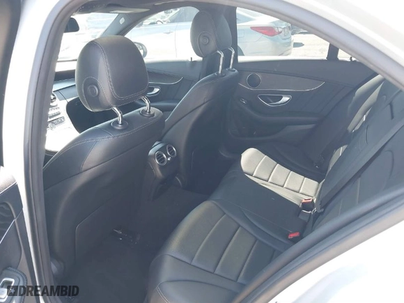 2017 Mercedes-Benz C-Class C 300 with VIN 55SWF4JB4HU219037, listed as a IAAI auction lot 41823696 with 77,577 mi miles. Bid and sale history available at carsss.com. Image 8.