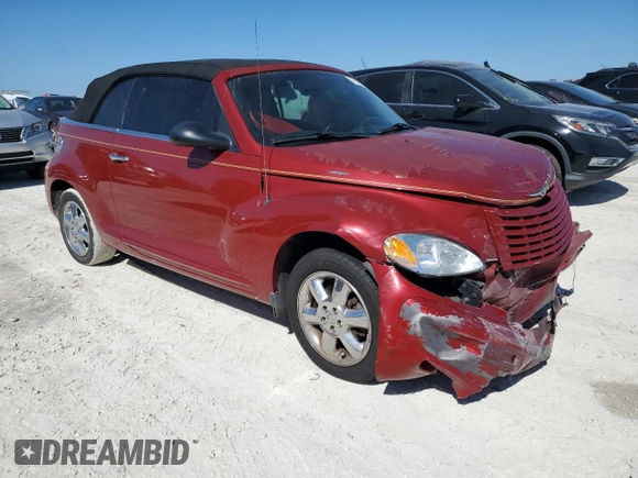 2005 Chrysler PT Cruiser Touring with VIN 3C3EY55E65T363403, listed as a Copart auction lot 77110894 with 94,509 mi miles and Salvage Title. Bid and sale history available at carsss.com. Image 4.
