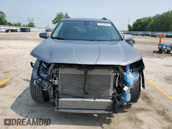 2021 GMC Terrain SLE with VIN 3GKALMEV0ML362219, listed as a Copart auction lot 59739645 with 47,889 mi miles and Salvage title. Bid and sale history available at DreamBid. Image 5.