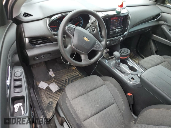 2021 Chevrolet Traverse LS with VIN 1GNERFKW3MJ108622, listed as a Copart auction lot 54209845 with 68,457 mi miles and Salvage title. Bid and sale history available at DreamBid. Image 8.