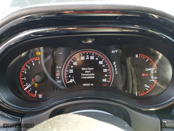 2022 Dodge Durango GT with VIN 1C4RDJDG4NC212396, listed as a Copart auction lot 84533364 with 26,509 mi miles and Salvage Title. Bid and sale history available at carsss.com. Image 9.