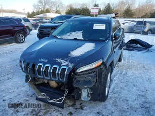 2018 Jeep Cherokee Latitude Plus with VIN 1C4PJMLX9JD501751, listed as a IAAI auction lot 41608437 with 117,928 mi miles and . Bid and sale history available at DreamBid. Image 2.