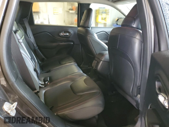 2017 Jeep Cherokee Trailhawk L Plus with VIN 1C4PJMBB6HW564908, listed as a Copart auction lot 72914244 with 0 mi miles and Salvage Title. Bid and sale history available at carsss.com. Image 11.
