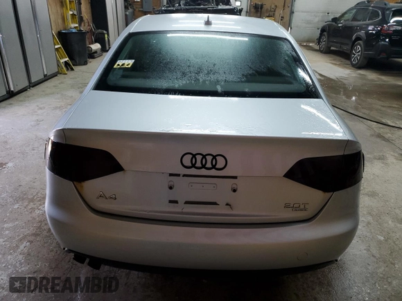 2011 Audi A4 Premium Plus with VIN WAUFFAFL3BN052953, listed as a Copart auction lot 56123705 with 209,749 mi miles and Clean title. Bid and sale history available at DreamBid. Image 6.