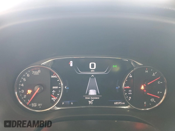 2022 GMC Acadia AT4 with VIN 1GKKNLLS5NZ180883, listed as a Copart auction lot 56915655 with 68,595 mi miles and Salvage title. Bid and sale history available at DreamBid. Image 9.