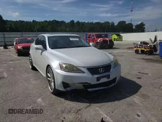 2011 Lexus IS 250 with VIN JTHBF5C24B5146844, listed as a Copart auction lot 62101595 with 161,483 mi miles and Salvage title. Bid and sale history available at DreamBid. Image 13.