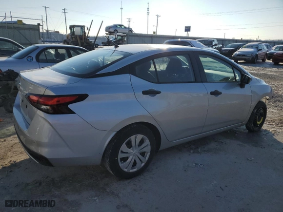 2020 Nissan Versa S with VIN 3N1CN8DV4LL897286, listed as a Copart auction lot 88895675 with 89,690 mi miles and Salvage Title. Bid and sale history available at carsss.com. Image 3.