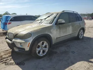 2008 BMW X5 4.8i z VIN 5UXFE83528L165431, wystawiony jako Copart lot #58375305 z przebiegiem Nie podano mil oraz Czysty tytuł • Clean title. Historia ofert i sprzedaży dostępna na DreamBid. Obrazek 1.