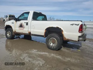 2004 Ford F-250 XL с VIN 1FTNF21L94EC06130, выставлен на аукционе Copart как лот 46876595 с пробегом 291 066 миль миль и На запчасти • Non repairable. История ставок и продаж доступна на DreamBid. Изображение 2.