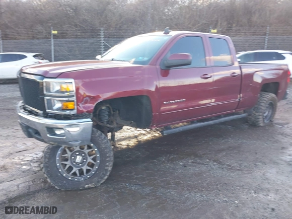 2015 Chevrolet Silverado 1500 LT with VIN 1GCVKREC2FZ238508, listed as a IAAI auction lot 41157087 with NaN miles. Bid and sale history available at carsss.com. Image 18.