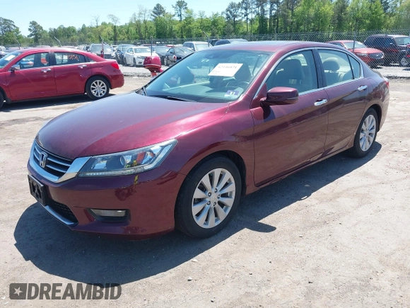2014 Honda Accord EX-L with VIN 1HGCR2F86EA036175, listed as a IAAI auction lot 42146831 with 105,031 mi miles and . Bid and sale history available at carsss.com. Image 17.