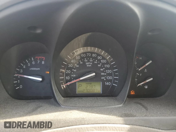 2009 Kia Spectra LX z VIN KNAFE222995618257, wystawiony jako Copart lot #56179025 z przebiegiem 270 087 mil mil oraz Szkoda całkowita • Salvage title. Historia ofert i sprzedaży dostępna na DreamBid. Obrazek 9.