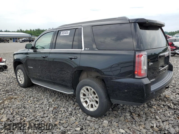 2017 GMC Yukon SLT with VIN 1GKS2BKC2HR174637, listed as a Copart auction lot 58534834 with 91,233 mi miles and Salvage Title. Bid and sale history available at carsss.com. Image 2.