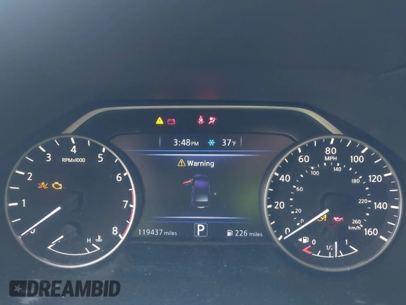 2018 Nissan Maxima S with VIN 1N4AA6AP8JC367024, listed as a IAAI auction lot 41576670 with 119,437 mi miles and . Bid and sale history available at DreamBid. Image 7.