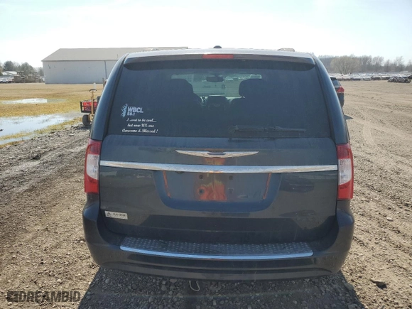 2013 Chrysler Town & Country Touring-L with VIN 2C4RC1CG3DR753689, listed as a Copart auction lot 49087025 with 160,688 mi miles and Salvage Title. Bid and sale history available at carsss.com. Image 6.