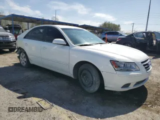 2009 Hyundai Sonata GLS with VIN 5NPET46C49H408054, listed as a Copart auction lot 58868105 with 215,171 mi miles and Salvage title. Bid and sale history available at DreamBid. Image 4.