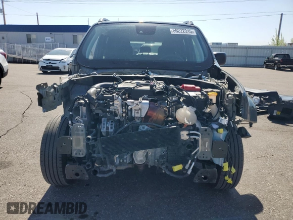 2022 Jeep Renegade Latitude with VIN ZACNJDB18NPN77583, listed as a Copart auction lot 56222315 with 21,551 mi miles and Salvage title. Bid and sale history available at DreamBid. Image 5.