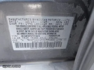 2015 Nissan Sentra S with VIN 3N1AB7APXFY216474, listed as a IAAI auction lot 41293511 with 73,767 mi miles. Bid and sale history available at carsss.com. Image 9.