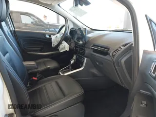 2021 Ford EcoSport Titanium z VIN MAJ6S3KL8MC402081, wystawiony jako IAAI lot #42203667 z przebiegiem 63 159 mil mil oraz . Historia ofert i sprzedaży dostępna na DreamBid. Obrazek 5.