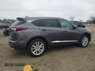 2020 Acura RDX with VIN 5J8TC1H37LL022221, listed as a Copart auction lot 47193345 with 35,204 mi miles and Salvage title. Bid and sale history available at DreamBid. Image 3.