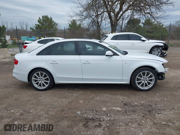 2016 Audi A4 Premium Plus with VIN WAUFFAFLXGN015633, listed as a IAAI auction lot 42084662 with 82,572 mi miles. Bid and sale history available at carsss.com. Image 13.