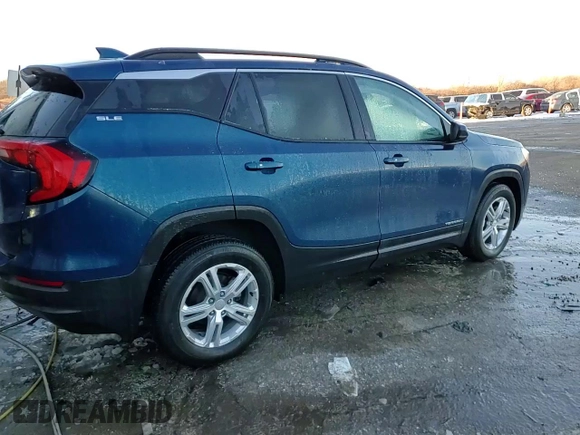 2020 GMC Terrain SLE with VIN 3GKALTEVXLL309519, listed as a Copart auction lot 45784245 with 13,841 mi miles and Salvage Title. Bid and sale history available at DreamBid. Image 14.