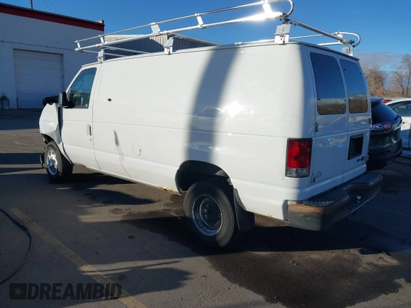 2012 Ford Econoline Cargo Commercial with VIN 1FTNE1EL4CDA68198, listed as a IAAI auction lot 41132666 with 280,132 mi miles and . Bid and sale history available at carsss.com. Image 3.