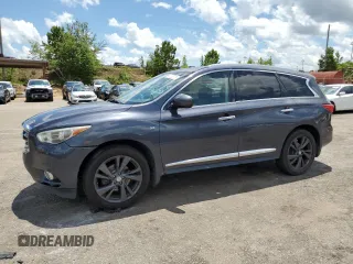 2014 Infiniti QX60 с VIN 5N1AL0MM7EC525633, выставлен на аукционе Copart как лот 61228575 с пробегом 138 538 миль миль и Чистый • Clean title. История ставок и продаж доступна на DreamBid. Изображение 1.