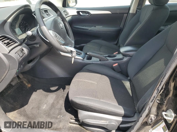 2017 Nissan Sentra SV with VIN 3N1AB7AP1HY349403, listed as a Copart auction lot 53557035 with 105,915 mi miles and Salvage Title. Bid and sale history available at carsss.com. Image 7.