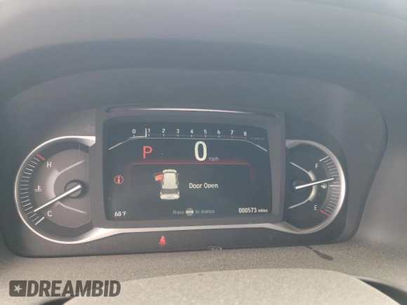 2024 Honda Passport EX-L z VIN 5FNYF8H50RB023552, wystawiony jako Copart lot #58101325 z przebiegiem 573 mil mil oraz Tytuł czysty. Historia ofert i sprzedaży dostępna na DreamBid. Obrazek 9.