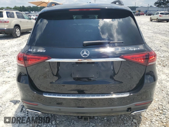 2022 Mercedes-Benz GLE 350 with VIN 4JGFB4JB9NA597836, listed as a Copart auction lot 62912505 with 81,650 mi miles and Salvage title. Bid and sale history available at DreamBid. Image 6.