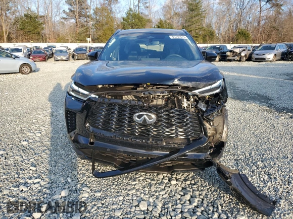 2025 Infiniti QX60 Luxe с VIN 5N1AL1FS4SC335155, выставлен на аукционе Copart как лот 85794674 с пробегом 1 278 миль миль и Списание • Salvage title. История ставок и продаж доступна на DreamBid. Изображение 5.