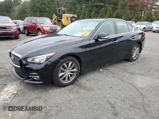 2017 Infiniti Q50 3.0t Sport with VIN JN1EV7ARXHM830246, listed as a Copart auction lot 85226954 with 0 mi miles and Salvage Title. Bid and sale history available at carsss.com. Image 1.