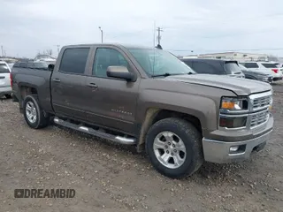 2015 Chevrolet Silverado 1500 LT with VIN 3GCUKREC4FG237341, listed as a IAAI auction lot 41813464 with 108,751 mi miles and . Bid and sale history available at DreamBid. Image 1.