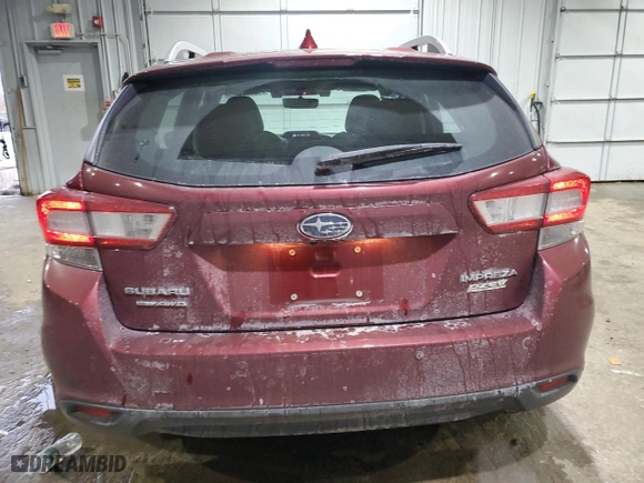 2017 Subaru Impreza Limited with VIN 4S3GTAT65H3706435, listed as a Copart auction lot 46107615 with 51,472 mi miles and Salvage Title. Bid and sale history available at carsss.com. Image 6.