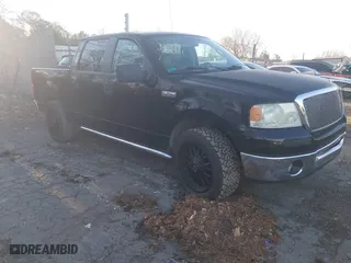 2007 Ford F-150 XLT with VIN 1FTRW12WX7FA04674, listed as a IAAI auction lot 41855392 with 210,038 mi miles. Bid and sale history available at carsss.com. Image 1.