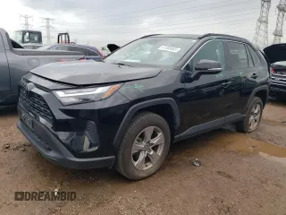 2023 Toyota RAV4 XLE with VIN 2T3W1RFV0PW267031, listed as a Copart auction lot 61069465 with 27,129 mi miles and Salvage title. Bid and sale history available at DreamBid. Image 1.