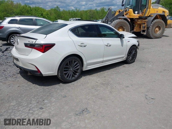 2022 Acura ILX Premium with VIN 19UDE2F81NA005108, listed as a IAAI auction lot 42208509 with 115,854 mi miles and . Bid and sale history available at DreamBid. Image 4.