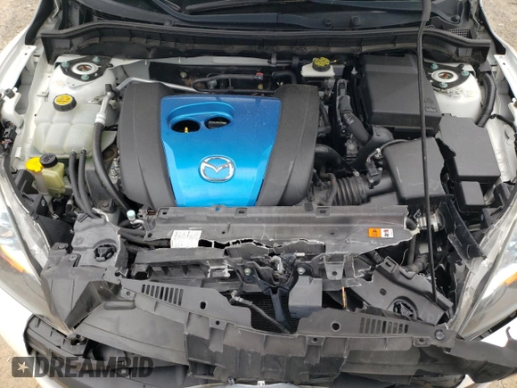 2013 Mazda 3 i Touring with VIN JM1BL1V78D1819110, listed as a Copart auction lot 53026535 with 77,212 mi miles and Salvage Title. Bid and sale history available at DreamBid. Image 12.