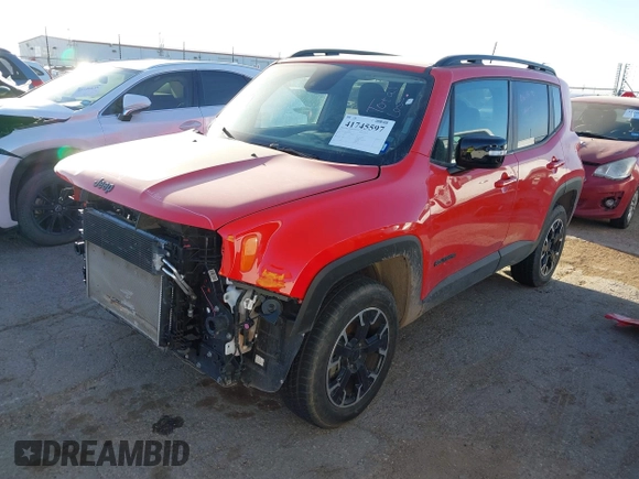 2023 Jeep Renegade Latitude с VIN ZACNJDB14PPP44282, выставлен на аукционе IAAI как лот 41745597 с пробегом 15 887 миль миль и . История ставок и продаж доступна на DreamBid. Изображение 2.