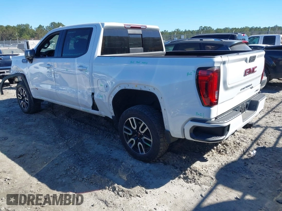 2021 GMC Sierra 1500 AT4 with VIN 3GTP9EED5MG382007, listed as a IAAI auction lot 41679275 with 41,655 mi miles. Bid and sale history available at carsss.com. Image 3.