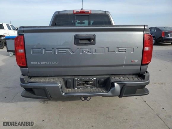 2022 Chevrolet Colorado 2WD LT with VIN 1GCGSCEN8N1264471, listed as a Copart auction lot 49537835 with 29,268 mi miles and Salvage Title. Bid and sale history available at carsss.com. Image 6.