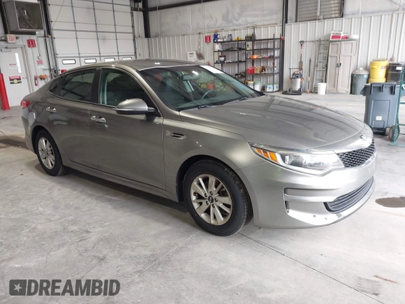 2016 Kia Optima LX with VIN 5XXGT4L33GG026183, listed as a IAAI auction lot 42156799 with 163,000 mi miles and . Bid and sale history available at carsss.com. Image 1.