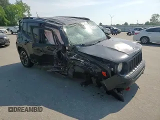 2017 Jeep Renegade Trailhawk с VIN ZACCJBCB6HPF19675, выставлен на аукционе Copart как лот 55439145 с пробегом 161 052 миль миль и Списание • Salvage title. История ставок и продаж доступна на DreamBid. Изображение 14.