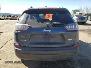 2019 Jeep Cherokee Latitude Plus with VIN 1C4PJMLB1KD477886, listed as a Copart auction lot 46489505 with 0 mi miles and Salvage Title. Bid and sale history available at carsss.com. Image 6.